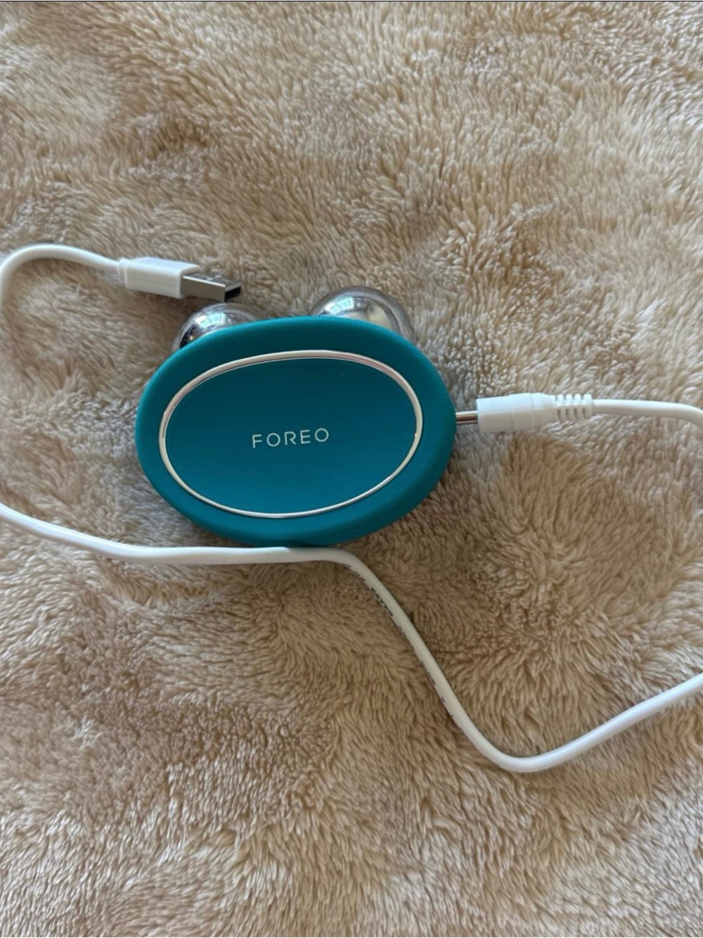 FOREO Teal Compact T-Sonic Facial Massager